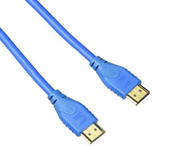 6FT MICROFLEX PRO AV/IT HS HDMI M/M PROGRIP BLUE CABL LT WARR