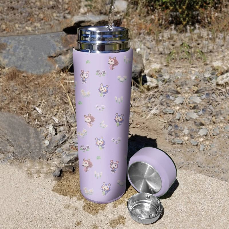 Just Funky Naruto Shippuden Akatsuki Red Clouds Plastic Water Bottle | Holds 32 Ounces