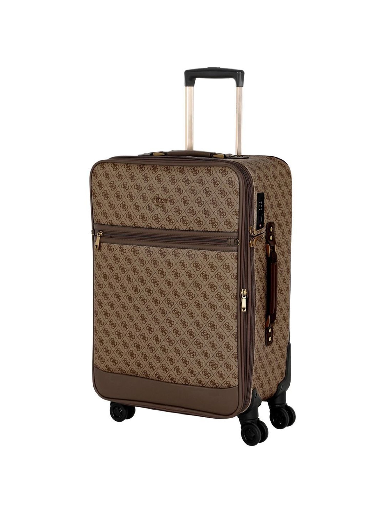 Guess Latte 8 wheels Medium Soft Cabin Trolley Bag