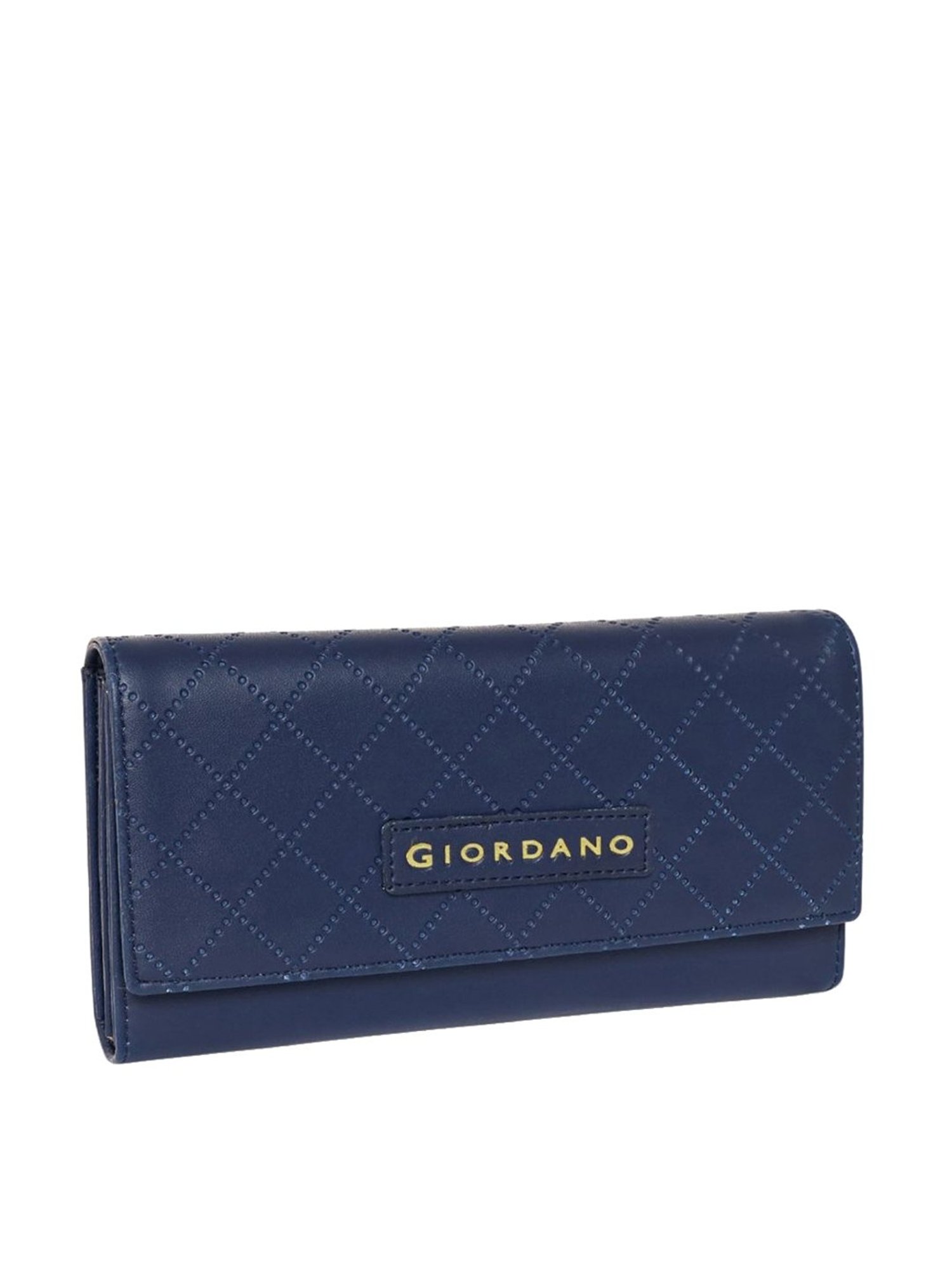 Giordano Blue Textured Wallet for Women