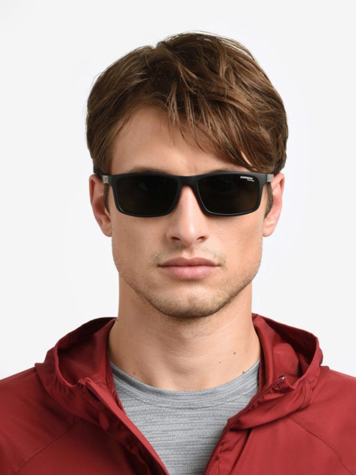 Carrera Grey Round UV Protection Sunglasses for Men
