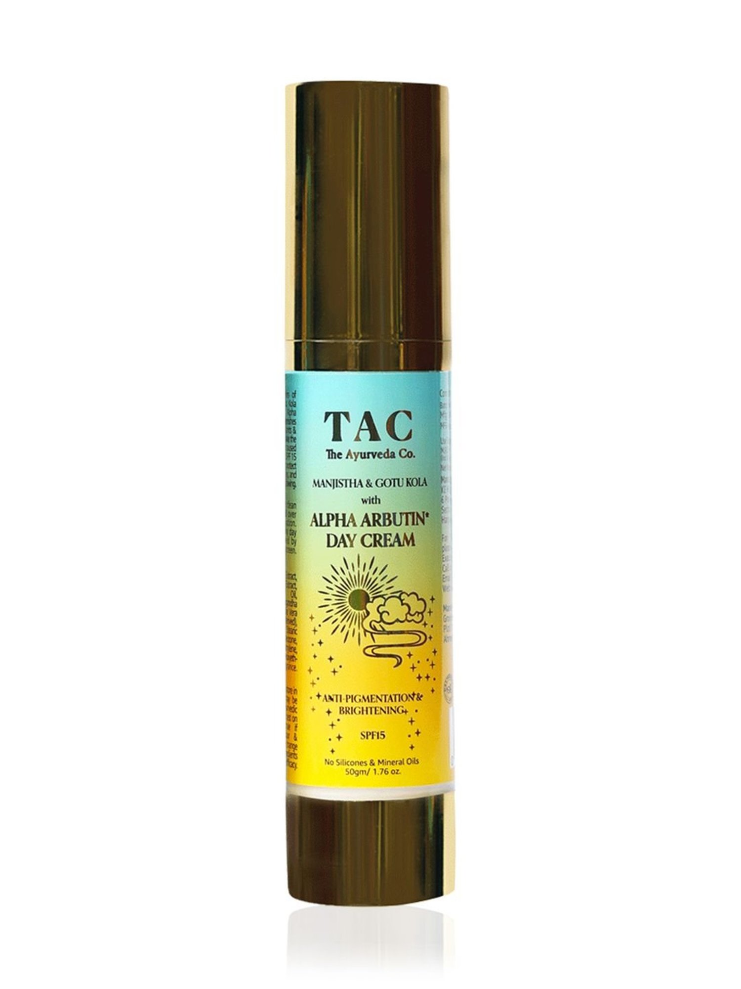 TAC - The Ayurveda Co. Day Cream SPF 15 & Eladi, Triphala & Hemp Seed SPF 50 Sunscreen