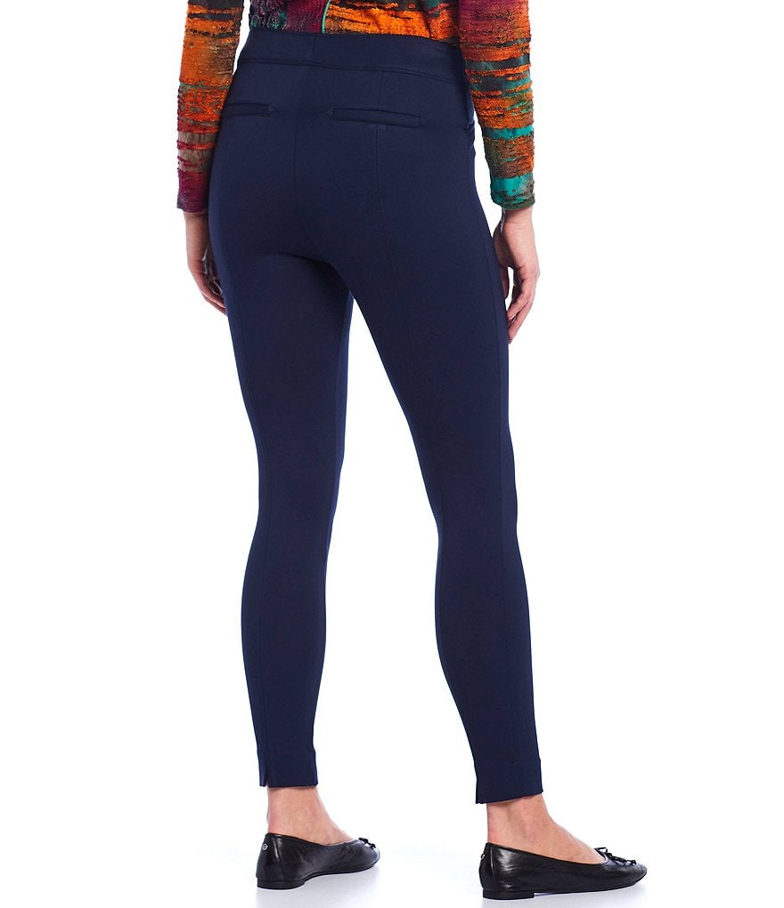 Ali Miles Stretch Knit Skinny Pull-On Pants