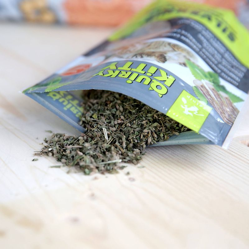 Quirky Kitty Silvervine & North American Catnip Blend Cat Treats - 1.25oz