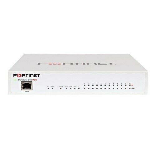 Fortinet - FG-80E-BDL-950-12 - Fortinet FortiGate 80E Network Security/Firewall Appliance - 14 Port - 1000Base-T,