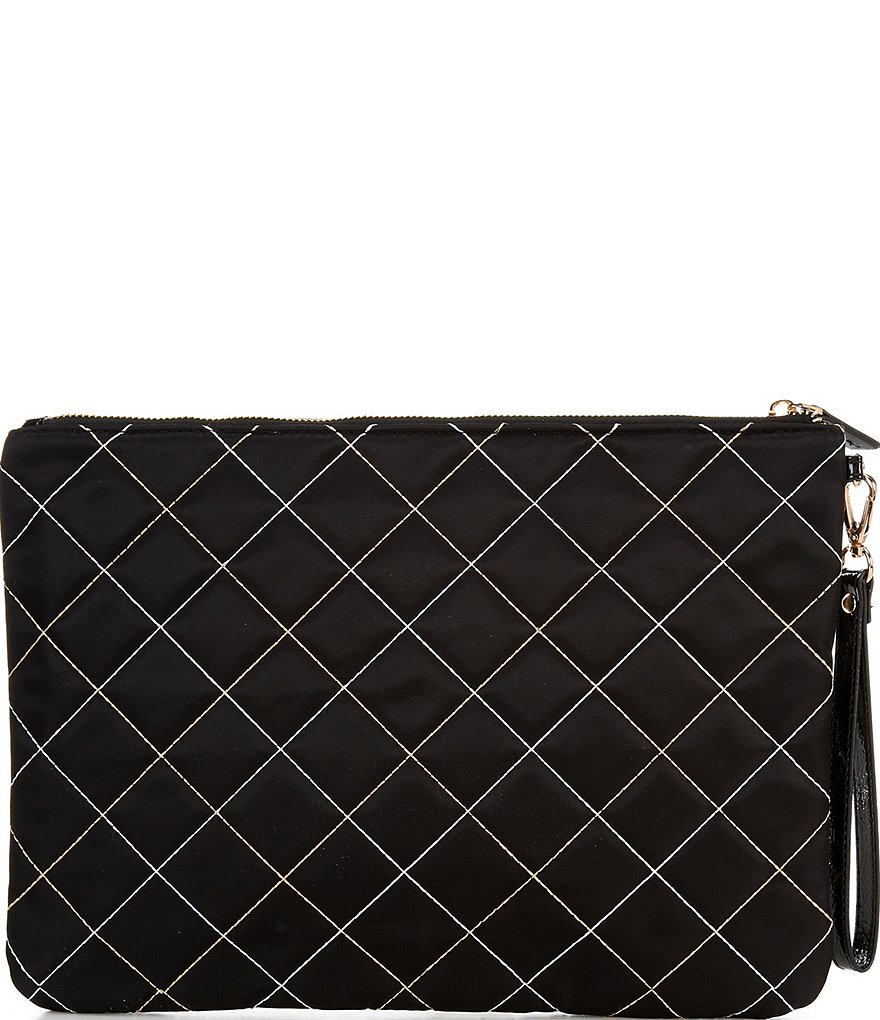 HOBO Link Leather Zip Wristlet