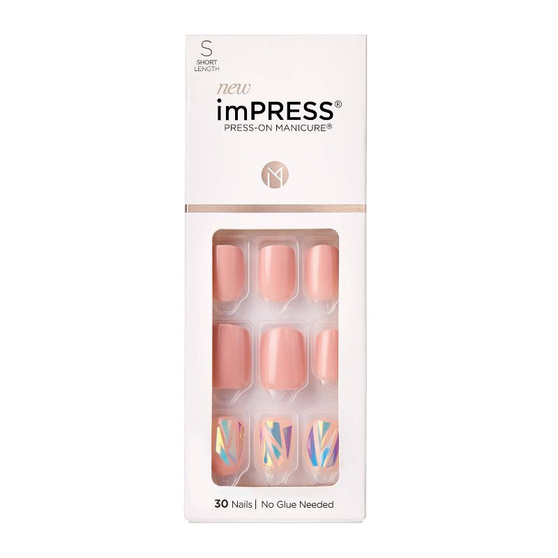 Kiss imPRESS Press-On Manicure False Nails - Miracle - 30ct