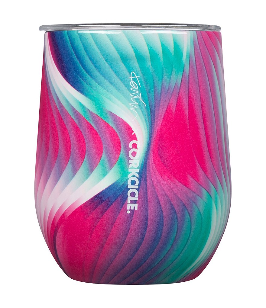 Corkcicle Stainless Steel Triple-Insulated 12-oz Electroclash Stemless Wine Cup
