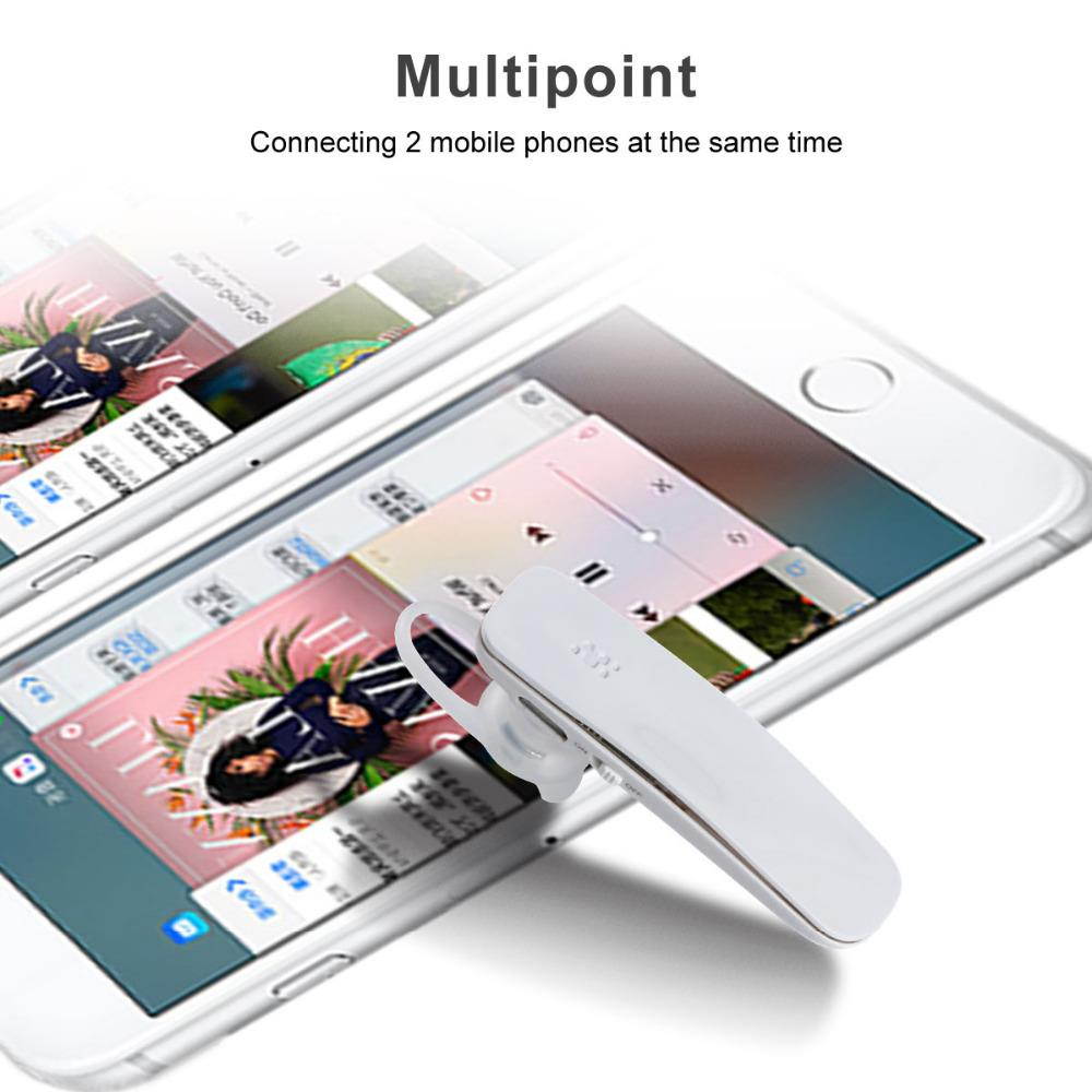 Fineblue HF88 Wireless Bluetooth Headset stereo Headphones (White)