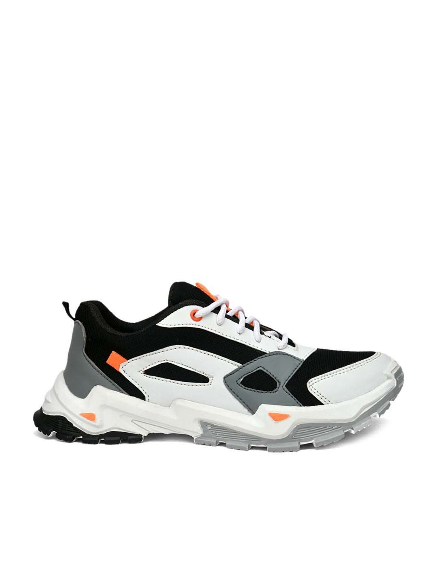 Giorgio Men's White & Black Casual Sneakers