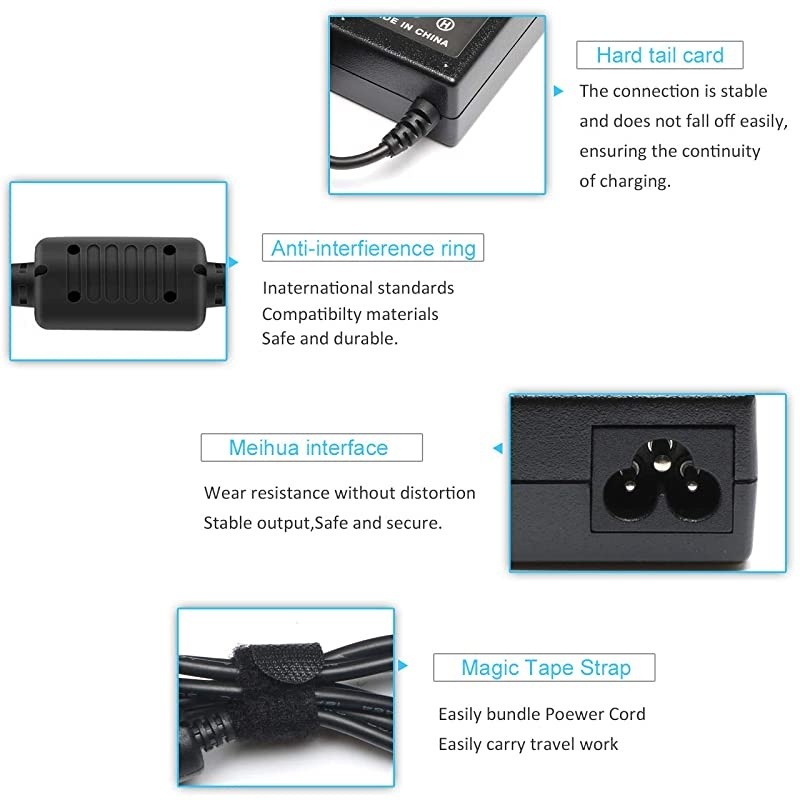 Adapter Charger for Samsung Cpa09-004a R580 RV515 Np365e5c R540 Np-q430 Np510r5e R480 Np300e5c Np305e7a R530 R440 Qx410 0335a1960 Np200a5b Np270e4e Np300e5a Np300e5e Np305e5a Power Supply Cord