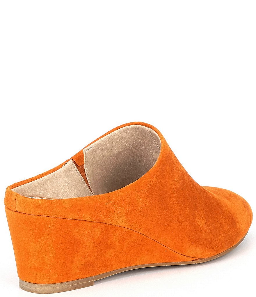 Pelle Moda Kiko Suede Wedge Mules