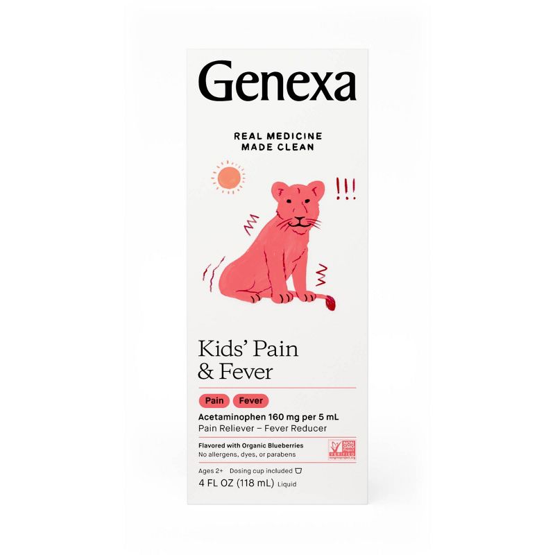Genexa Children's Acetaminophen Pain + Fever - 4oz
