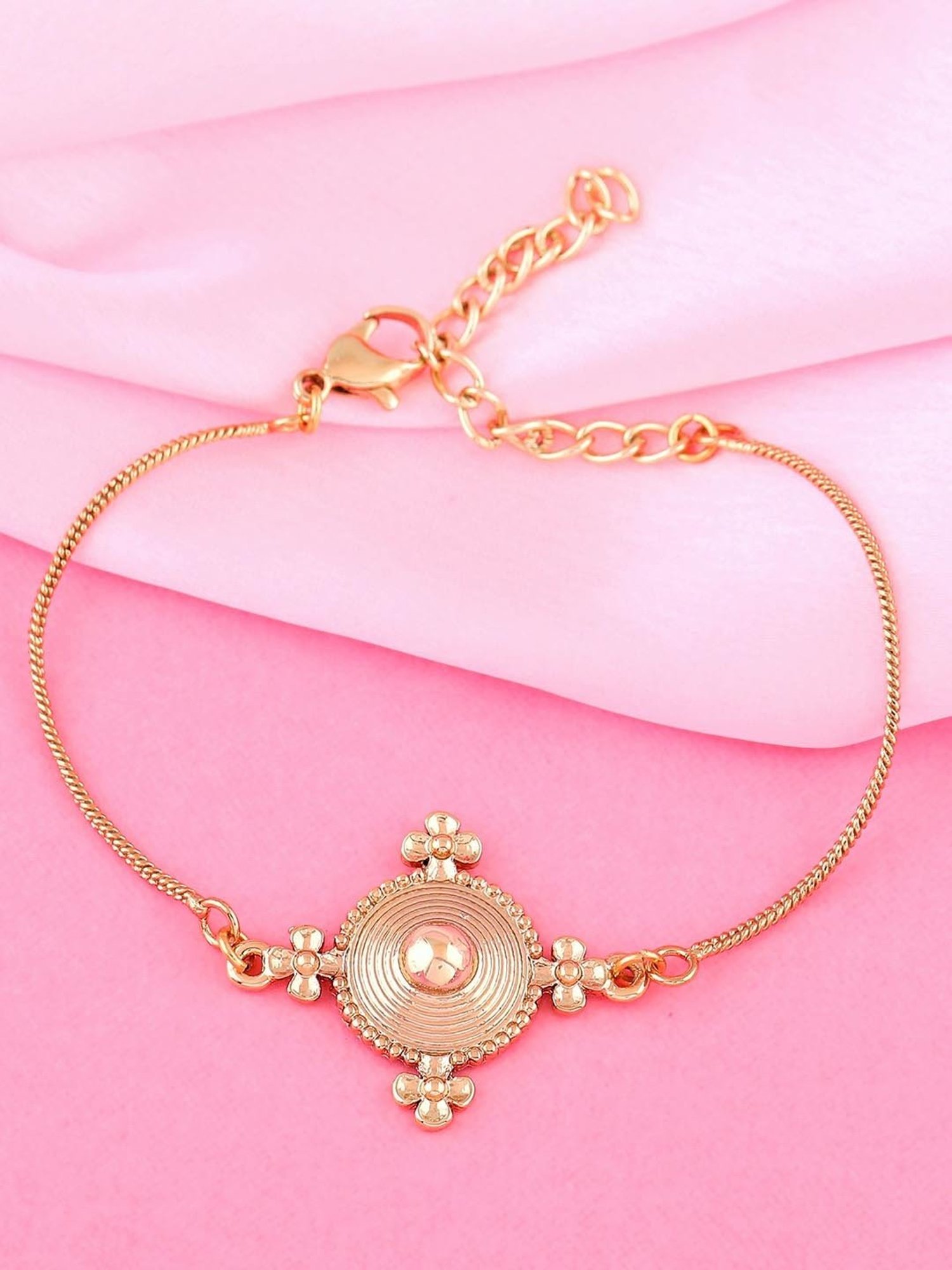 Estele Gold-Plated Chain Bracelet for Women