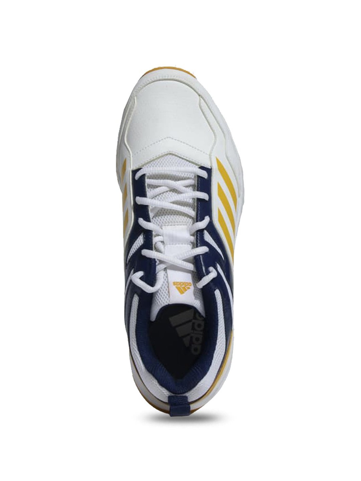 Adidas Men's Cririse V2 White Cricket Shoes