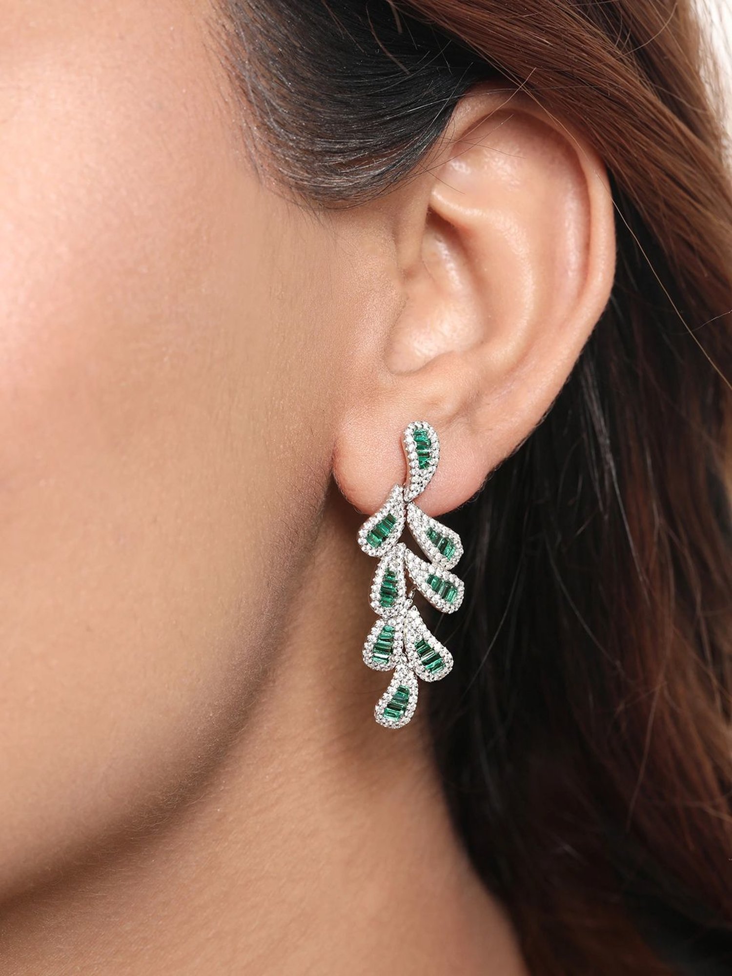 Zavya 92.5 Sterling Silver Earrings