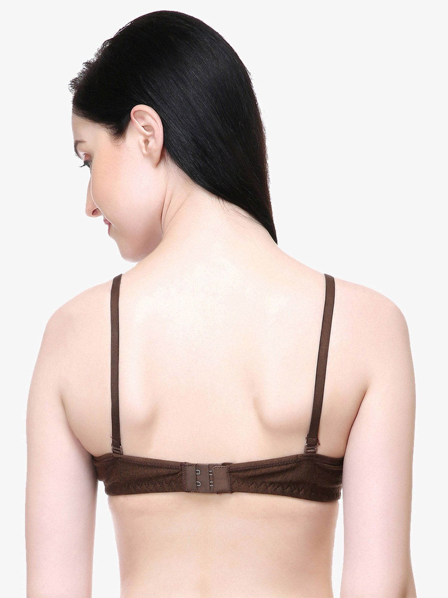 Lady Lyka Multicolor Non Wired Padded T-Shirt Bra (Pack Of 2)