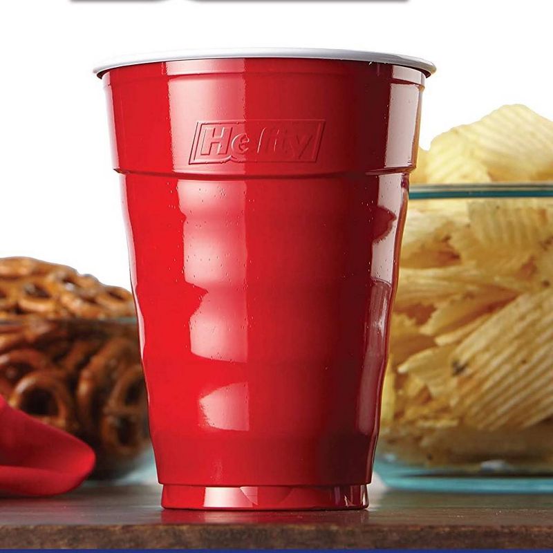 Hefty Wave EZ Grip Red Cup - 30ct/18oz