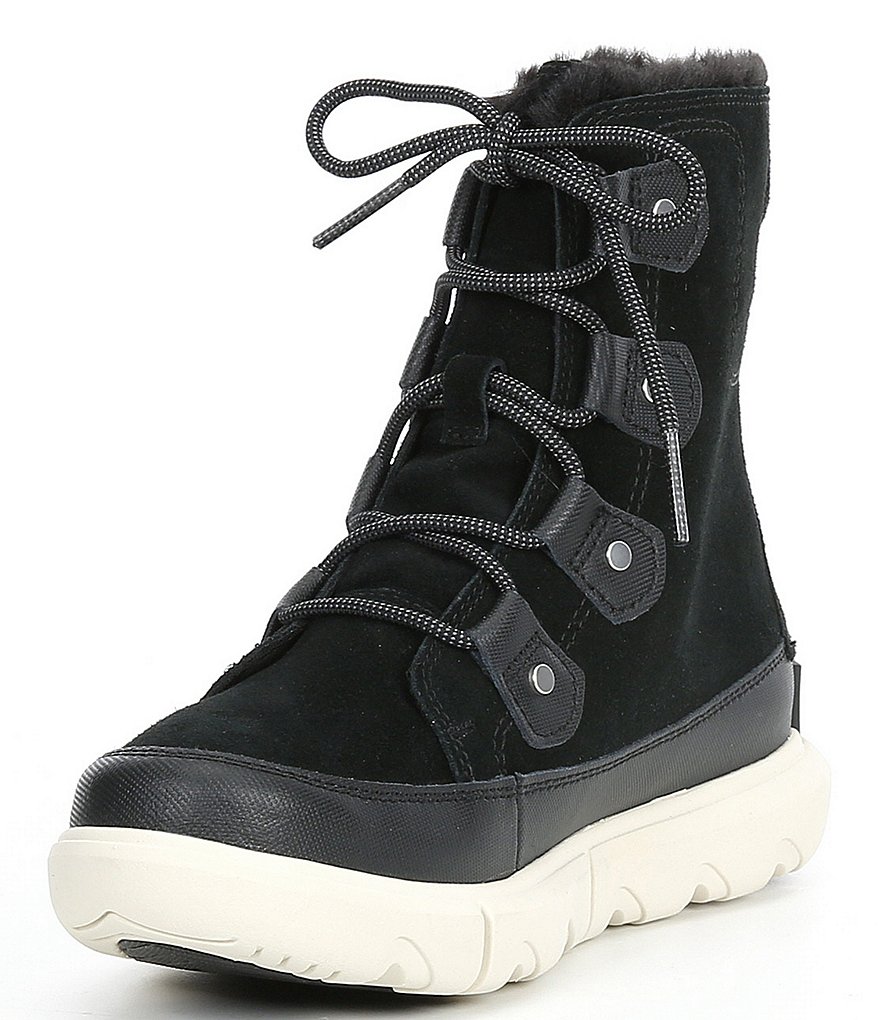 Sorel Explorer II Joan Waterproof Suede Booties