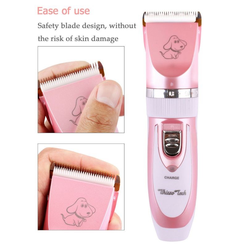 Professional Mute Pet Cat Dog Hair Clipper Trimmer Shaver Cordless Rechargeable