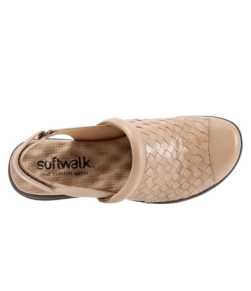 SoftWalk Salina Woven Clogs