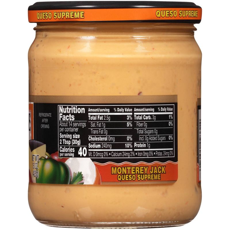 Old Dutch Restaurante Style Monterey Jack Queso Supreme