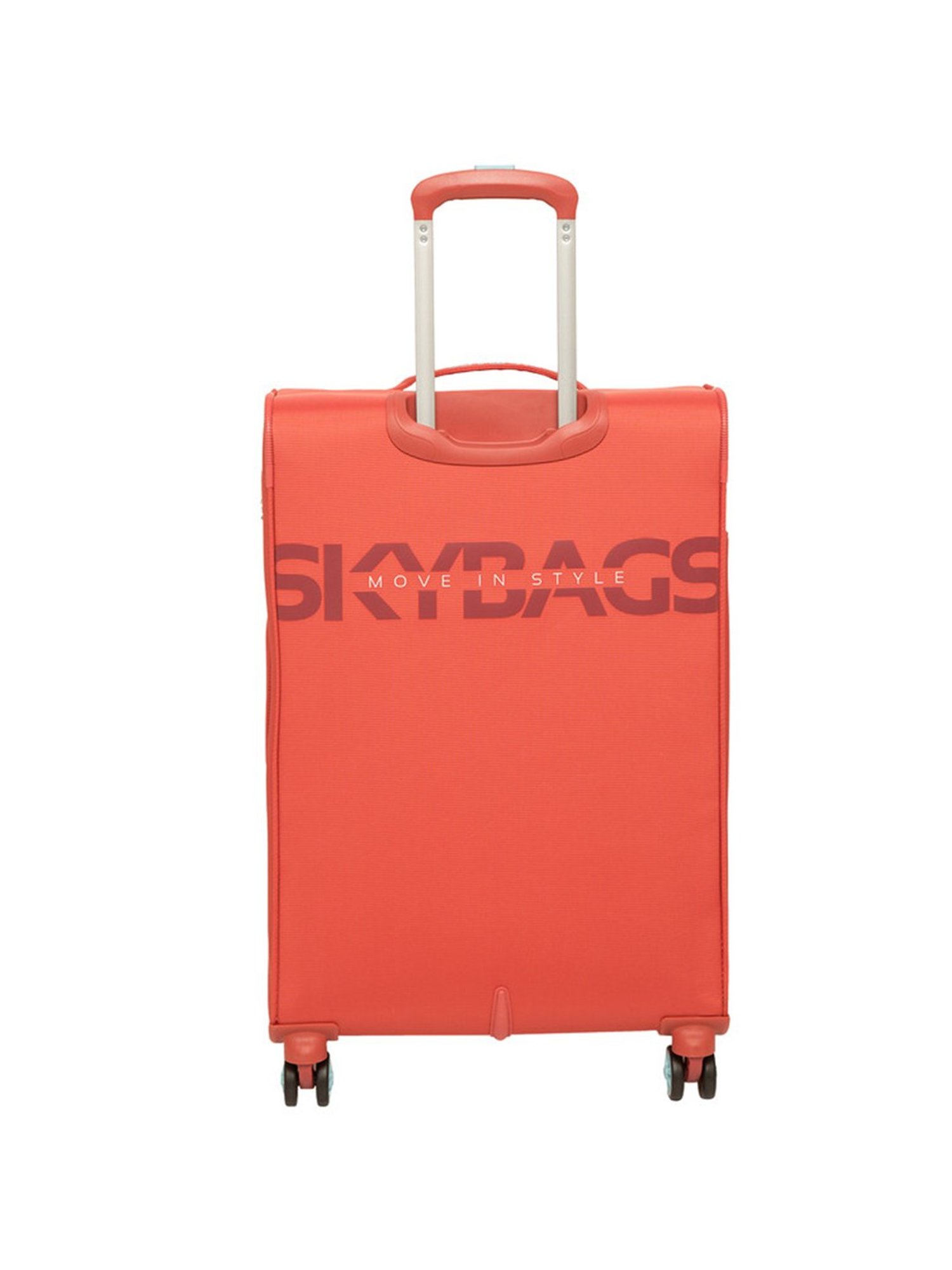 Skybags Vanguard Orange 4 Wheel Medium Soft Cabin Trolley - 46 Inch