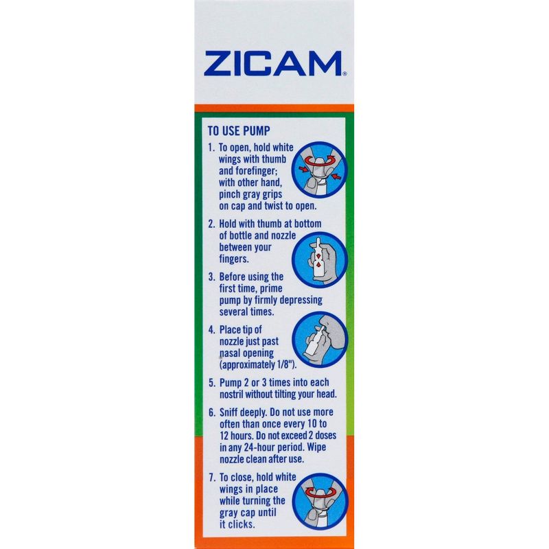 Zicam Extreme Congestion Relief Nasal Spray with Aloe Vera - 0.5 fl oz