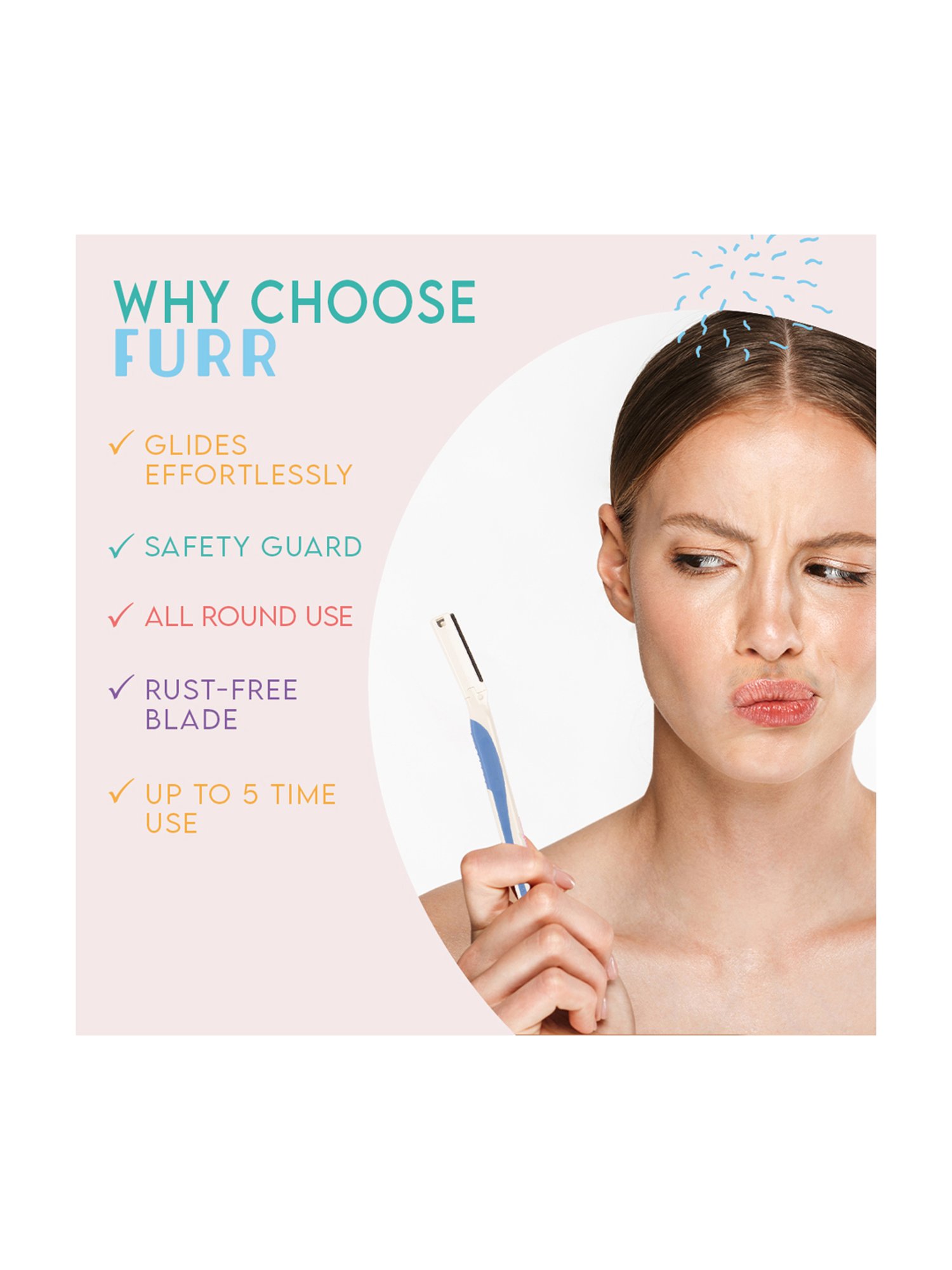 FURR By Pee Safe Face Razor