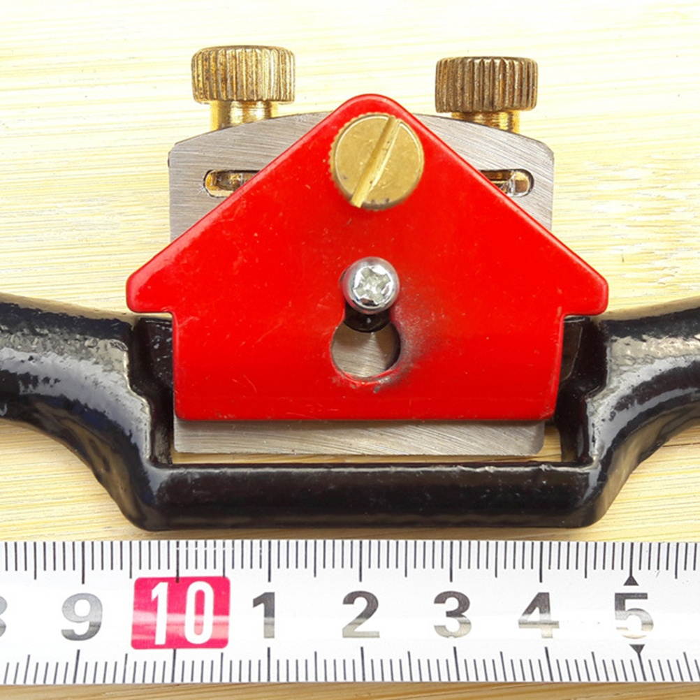Adjustable Spokeshave Flat Base Metal Wood Craft Hand Tool