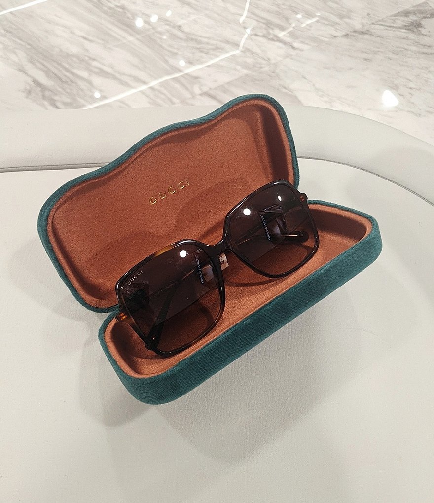 Gucci Women's 57mm Square Oversized Sunglasses