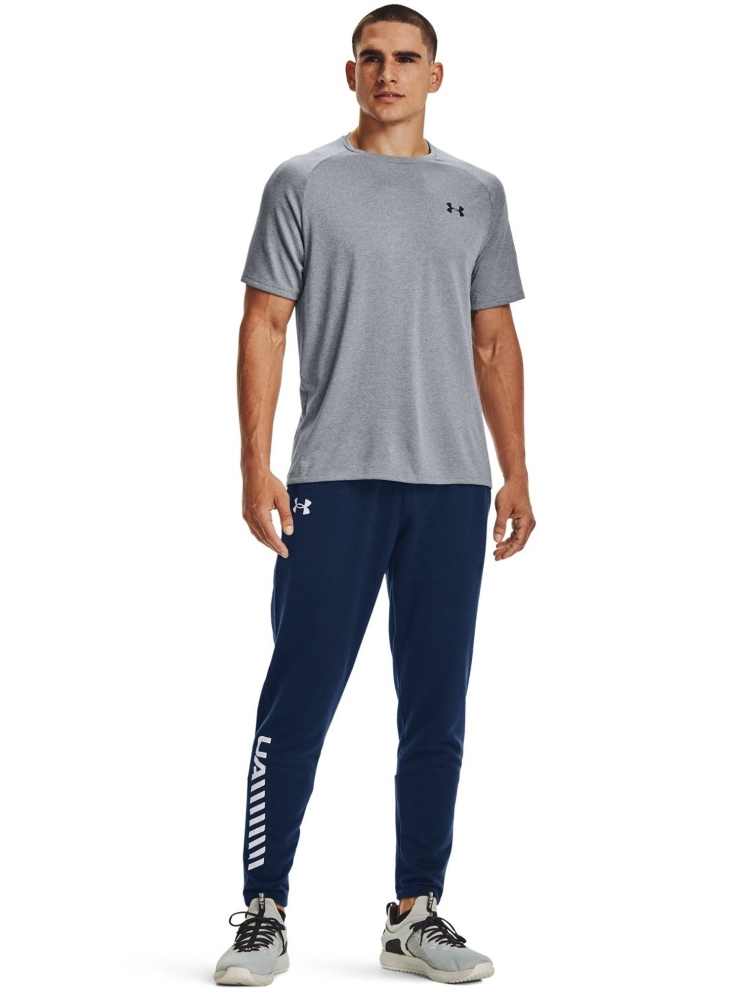 Under Armour Grey Slim Fit T-Shirt