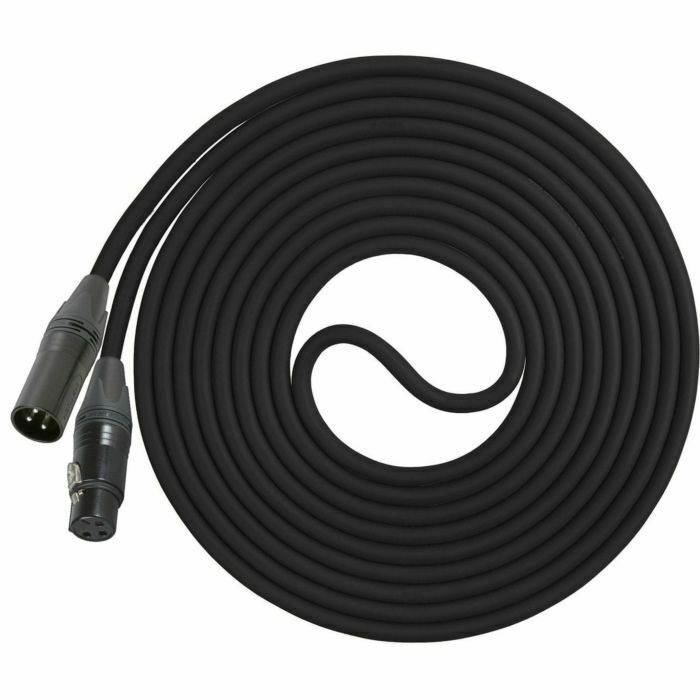 4FT Mogami Star Quad Cable 19AWG with Neutrik XLR Male to XLR Female Microphone