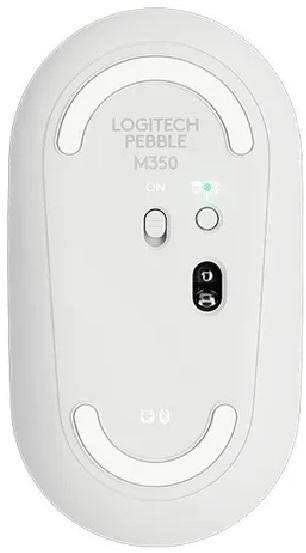 Logitech M355 Portable Wireless Mouse with Bluetooth or 2.4 GHz Receiver, Silent, Slim Computer Mouse with Quiet Click for Laptop, Notebook, PC and Mac - Black