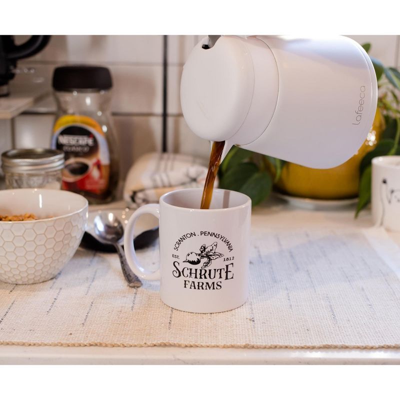 Surreal Entertainment The Office "Schrute Farms" Ceramic Mug Exclusive | Holds 11 Ounces