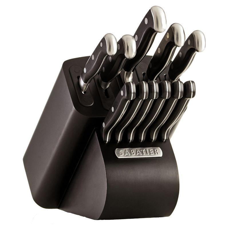 Sabatier 12pc Self Sharpening Edgekeeper Pro Block