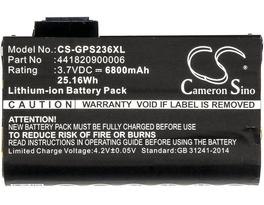 Battery for Sokkia Getac 60991 Topcon PS236B PS236 PS336 Nautiz X7 FC-236 FC-336