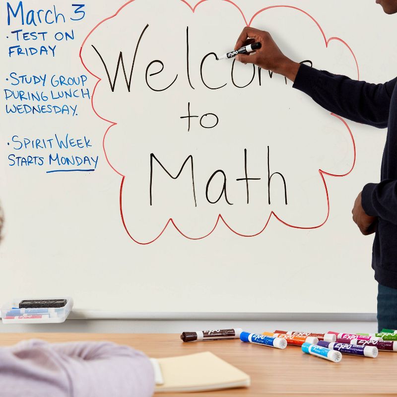 EXPO Dry Erase Marker, Chisel Tip, 8ct - Multicolor