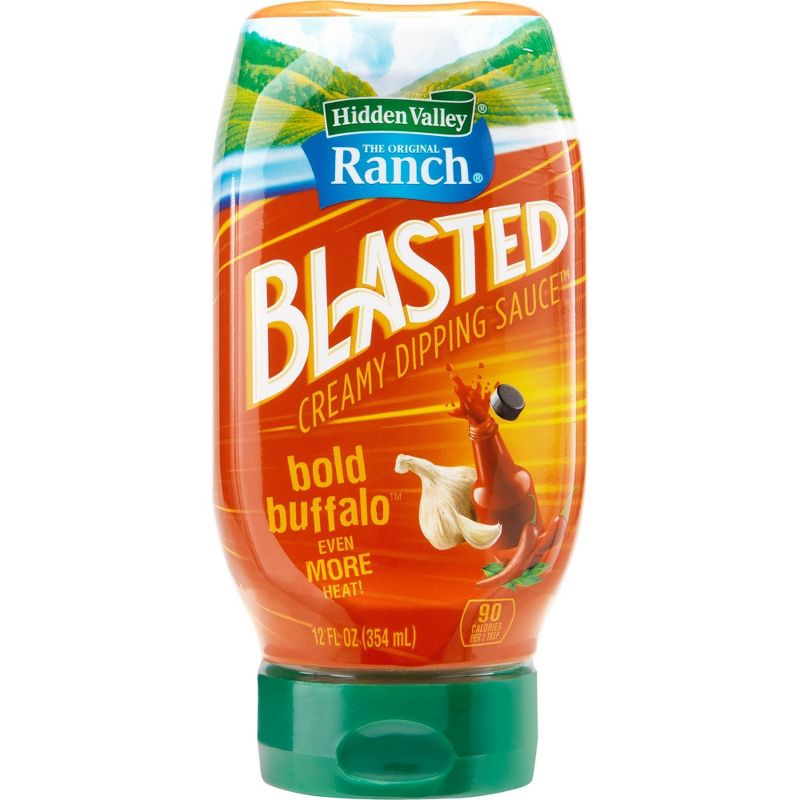 Hidden Valley Original Ranch Blasted Bold Buffaloflavored Creamy Dipping Sauce - 12fl oz