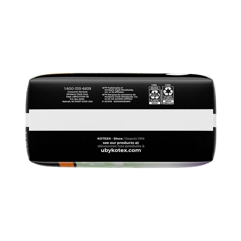 U by Kotex Security Ultra Thin Overnight Feminine Pads with Wings - 28ct