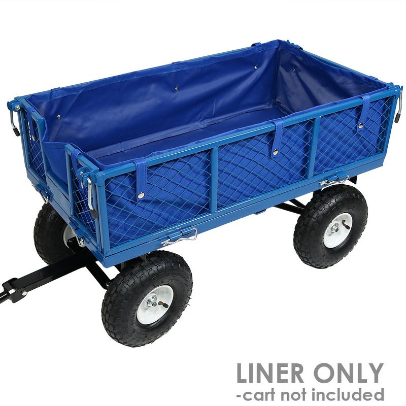 Gorilla Carts Steel Utility Garden Cart with Removable Sides Capacity
