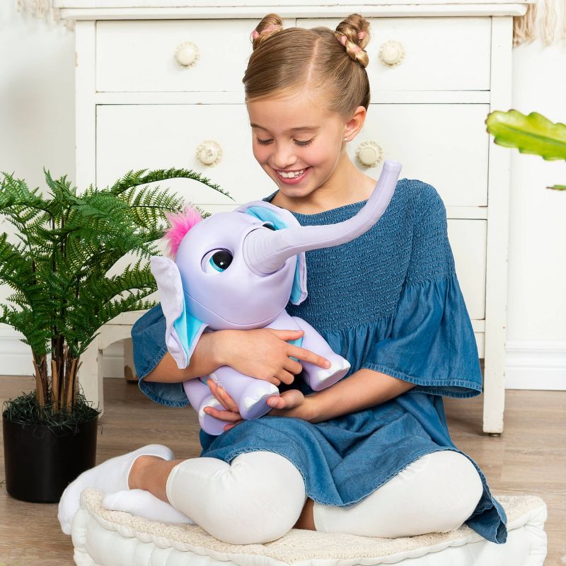 Wildluvs - Juno Interactive Baby Elephant with Moving Trunk