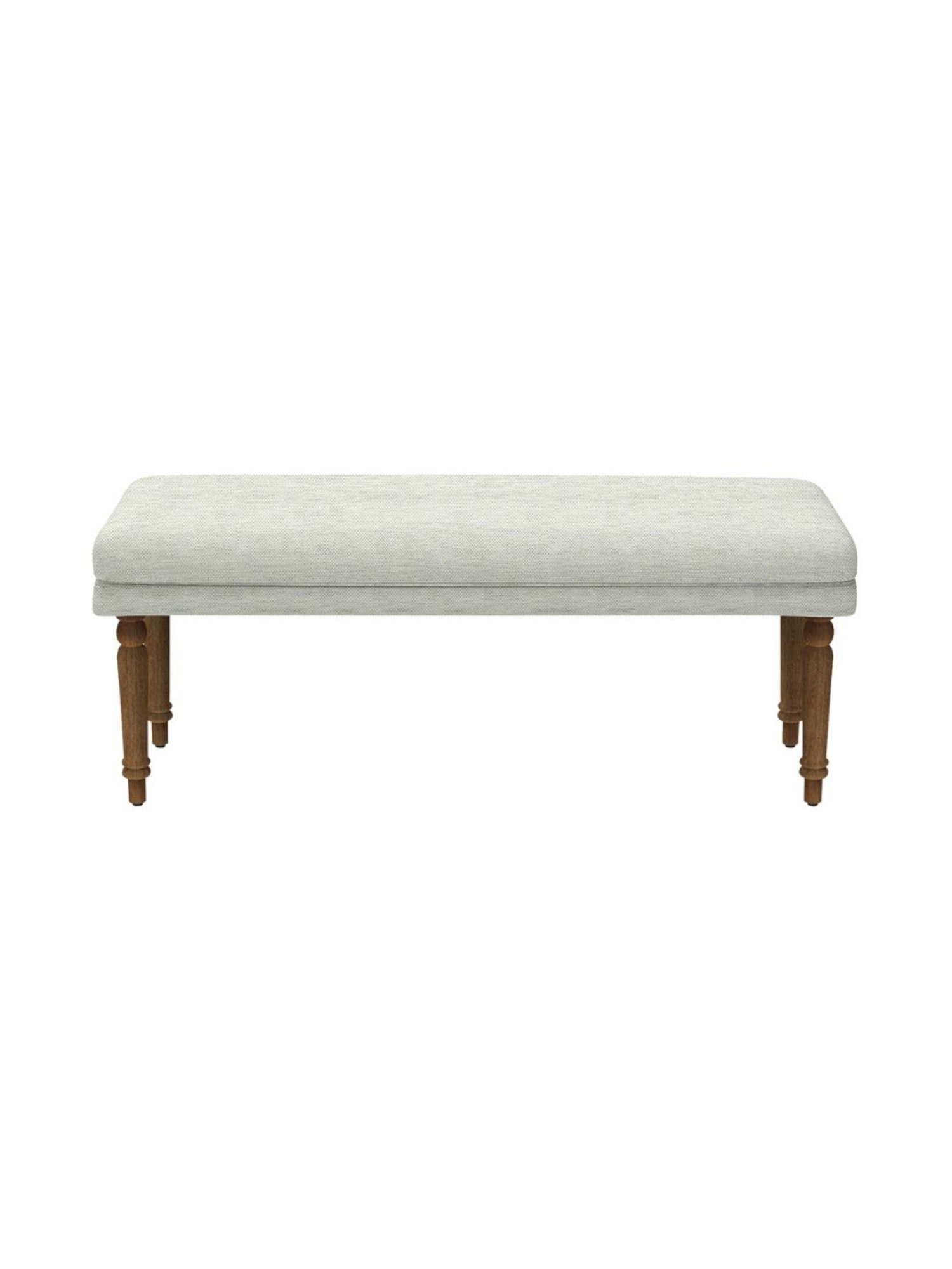 Picardy Vanity Stool Fabric/Antique Pearl - Acme Furniture