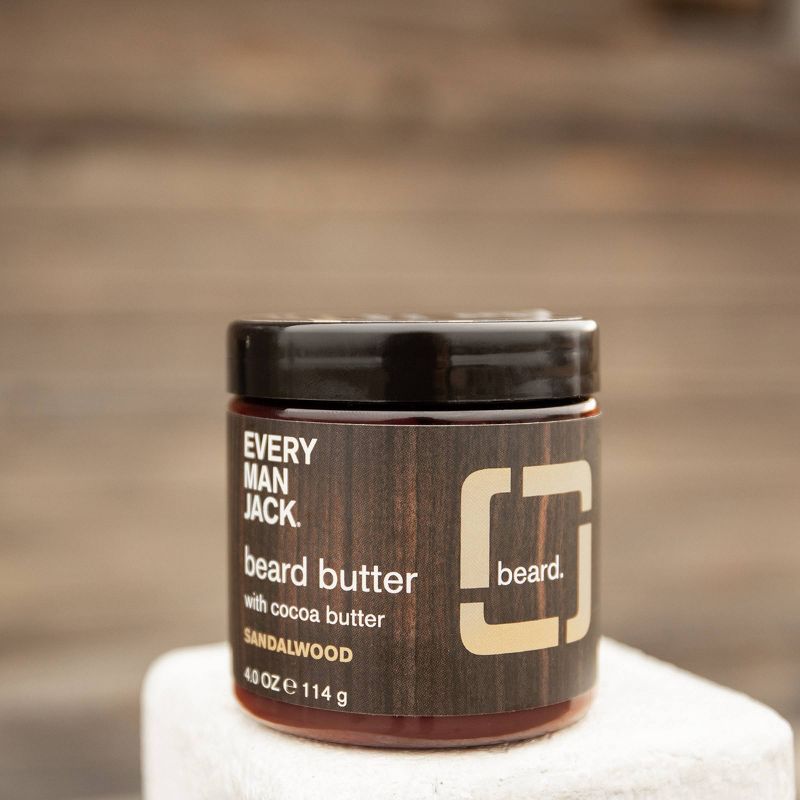 Every Man Jack Sandalwood Beard Butter - 4oz
