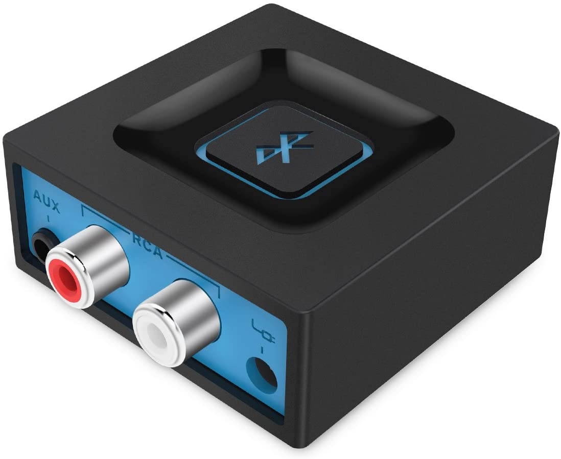 Wireless Audio Receiver for Music Streaming Sound System Works with Smart Phones and Tablets, Wireless Adapter for Speakers