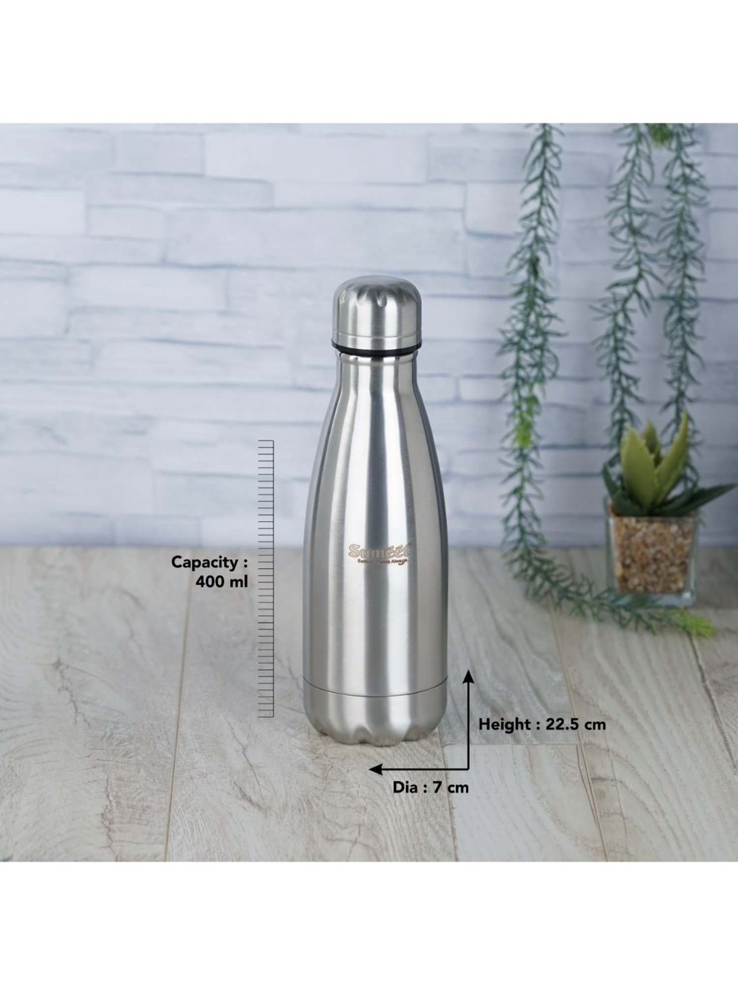 Milton BLISS 900 Thermosteel Vaccum Insulated Hot & Cold Water Bottle, 820 ml, Pink