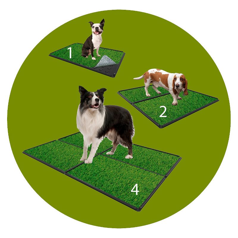 PoochPad Plus Indoor Turf Dog Potty - Green (16" x 24")