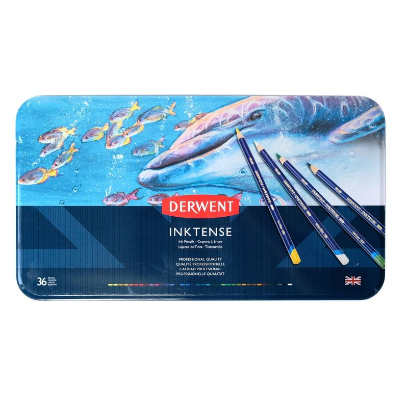 Inktense Pencil Set 36ct - Derwent