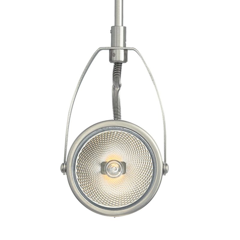 LBL Lighting 700FJSS606S Sportster Head, Satin Nickel Finish