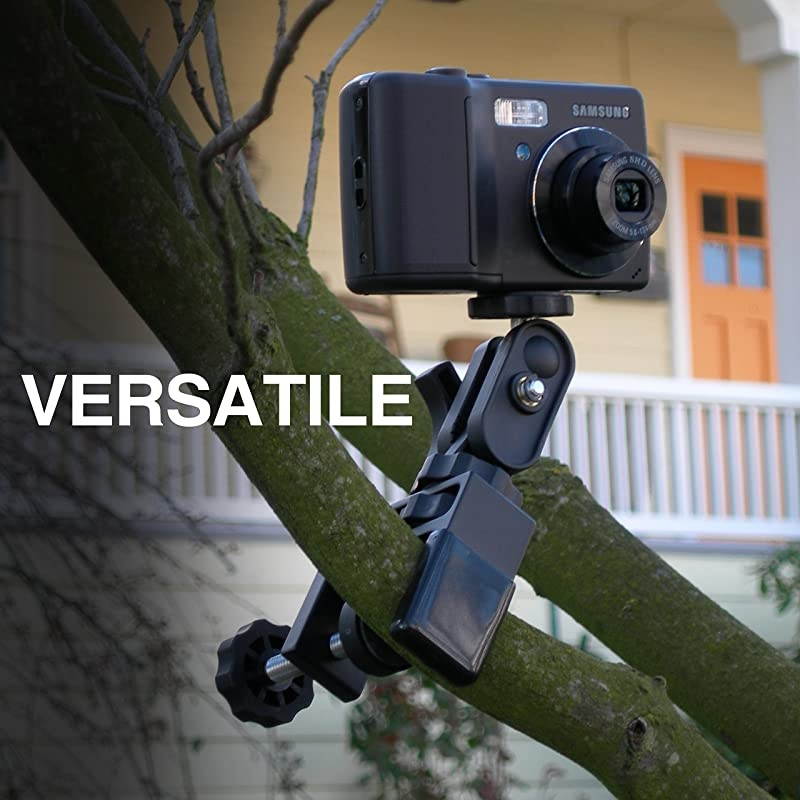 UltraClamp Assembly 360 Swivel Camera Mount Accessory for Cameras Scopes and Binoculars 15Inch wSwivel